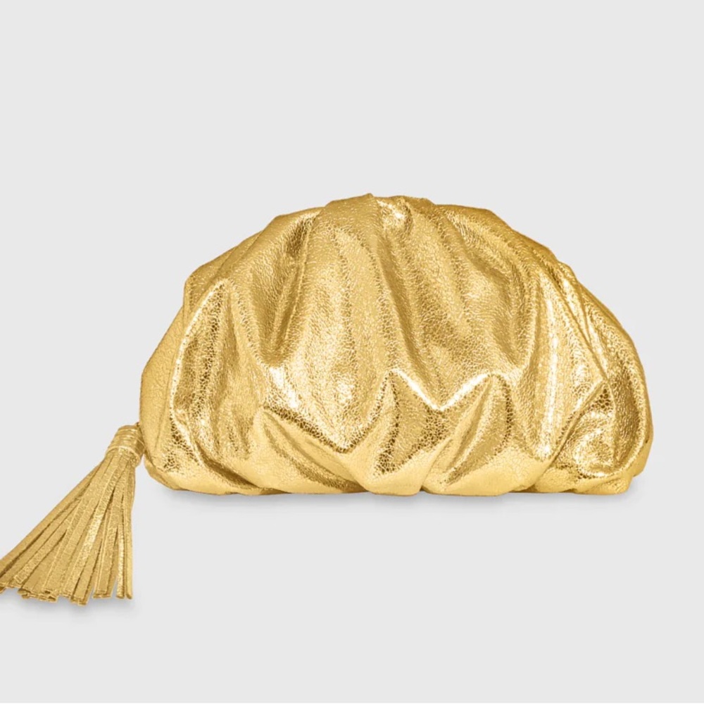 Gold clutch purse. Brand new never used